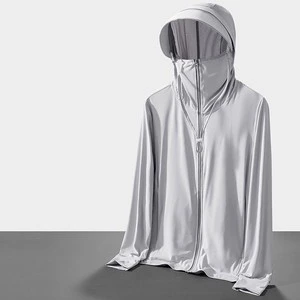 Anti-UV Hooded Sun Protection Jacket - Summer UV Protection Skin Clothing for Men & Women Rash Guard