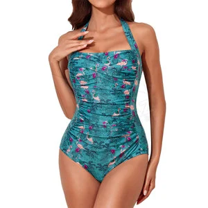 OEM Supplier Ladies Swimwear One Piece Swimsuit Designer Bathing Suits High Leg Swimming Suits Females Women