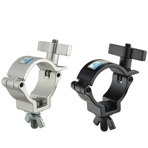 5001IN Mini 360 HLD Hook Lighting Clamp Couple Aluminum Alloy Silver/Black Stage Lighting Truss Clamp Light Hook