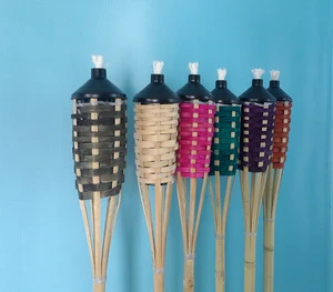 Worldwide Hot Sale Colorful Cheap China Bamboo Torch