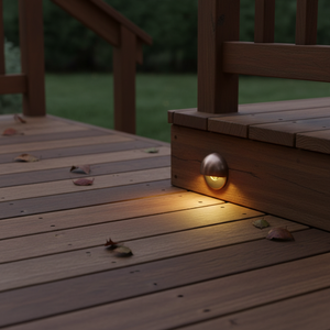 Outdoor Stainless Steel Half Moon Led Patio Eyelid Boat on Deck Light 12V