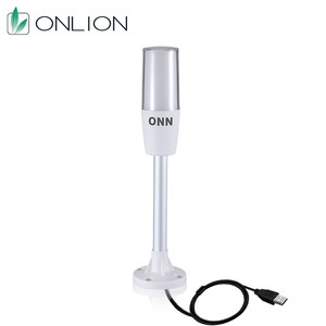 ONN M4T RYG RGB LED Warning Light USB Controlled Tower Light with Computer Interface for Computers