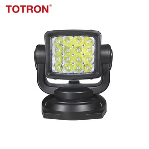 IP67 Waterproof High Power Wireless Remote Control LED Search Light For Boat Marine