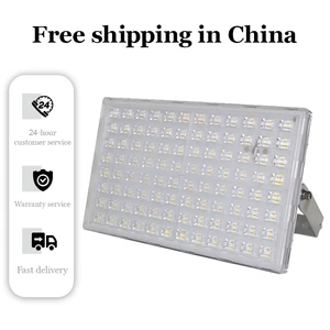 50W-400W LED Flood Light Outdoor IP66 Waterproof High Lumen Security Lighting for Garden Yard Building Facade Warehouse Factory