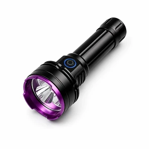 Super Bright Type- C Rechargeable Battery Display Torch Strong Light Hand Lamp Waterproof Tactical LED Most Powerful Flashlight