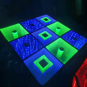 Sailwin RGB 3D Abyss Tunnel Wireless Phone Control Mirror LED Dance Floor