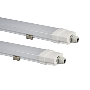 Warehouse/garage/factory/cold Storage/subway Station Ceiling Snapin Installation IP66 Thickened Full Plastic LED Tri-proof Light