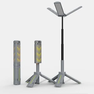 Wholesale 1000LM Rechargeable Camping Light 8000mAh LED Camp Lamp Telescopic Outdoor Tent Light Factory Direct OEM