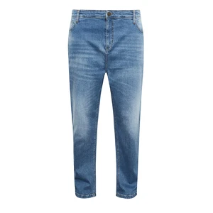 Men's Plus Size Skinny Fit High Street Denim Jeans Breathable Drawstring Closure 5 Pockets Eco-Friendly