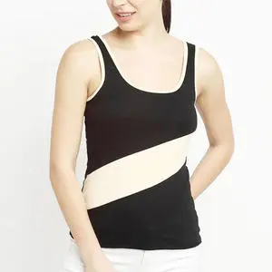 New Arrival Women's Plus Size Cotton/Bamboo Fiber Tank Top Customized Workout Yoga Fitness Wear Casual Crewneck Design Summer