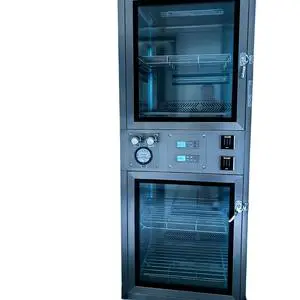New Cleanroom Pass Box Mechanical Interlock HEPA Filter 99.995% Efficiency Rustproof 304 Stainless Steel Safe Hygienic Material