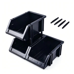 Antistatic Safety Totes Anti-static Containers for Combustible Dusts Esd Tray Conductive Component Box