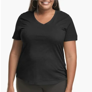 New Trends Plus Size Women Solid Plain Dyed 100% Cotton Ready to Wear Anti-Wrinkle Loose Fit O-Neck Midi Washable Summer Dresses