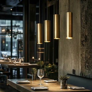 8W - 30W Modern Nordic Pendant Light Brass Chandeliers Led Lamparas Colgantes For Living Room Bedroom Bar