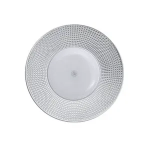 Commercial Industrial UFO High Bay Light for Warehouse Aluminum 3500K Warm White AC 85-265V 2-Year Warranty Dust-proof