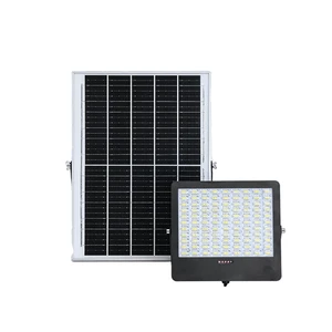 LED Solar Lamp Outdoor Security Light with Motion Sensor IP65 Waterproof 18W 297 LED Powerful Spotlight for Garden Garage