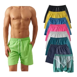New Season Eco-Friendly Waterproof Quick Dry Mesh Stretch Waist Rib Gym Men Basketball Shorts with Custom Logo