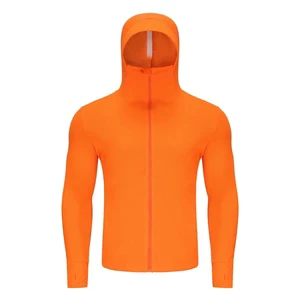 UPF 50+ Safety Hi Vis Fish Sun Protection Quick Drying Shirts Long Sleeve Fluorescent Sunscreen Clothing for Outdoor and Hiking
