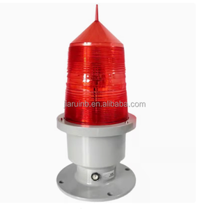 IP65 Aluminum Cool White Buildings Bridges Ship Chimney Airport Signal Lamp Smart Control Premium LED Aviation Obstruction Light
