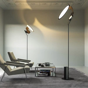 Minimalist Designer Post-modern Hotel Club Showroom Bar Counter Vertical Garden Living Room High-level Floor Lamp