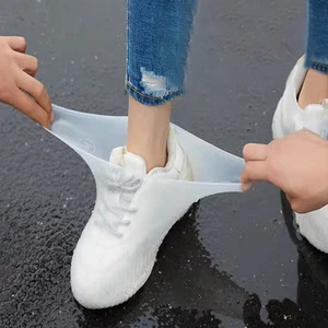 Outdoor Waterproof Steel Toe Rubber Shoe Covers Portable for Rainy Dayswaterproof Non-slip Snow-resistant Abrasion-proof;