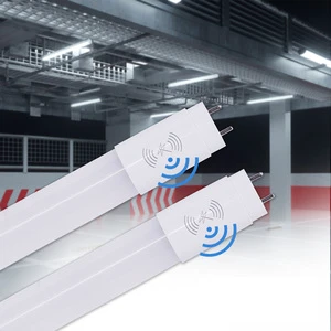 High Lumen 18W Dimming Induction Sensor Dimmable LED Tube T8 Light 2ft 4ft 5ft Zigbee Microwave Radar Motion Sensor Garage Lamp