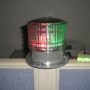Multi Color High Brightness Magnetic Aviation Obstacle Solar Warning Light