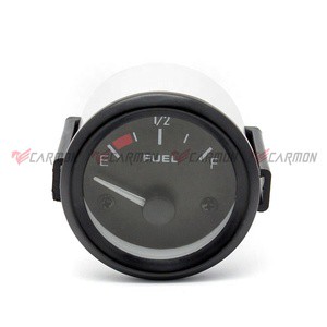 Car Meter 2''/52mm 12V Oil Level Gauge White LED Light with Fuel Floating