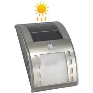 Solar Lights Ultra-bright IP65 Waterproof Home PIR Motion Sensor Outdoor Stainless Steel Lamp Solar Security Wall Light