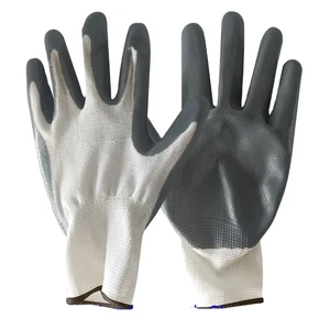Powder Free Disposable Nitrile Gloves Dish Washing Textured Fingertips Nitrile Gloves Custom Disposable Nitrile Gloves