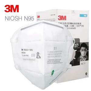 9502+ Disposable Particulate Respirator Face Mask with Anti-Dust Protection 5-Layer Non-Woven Fabric Made in China