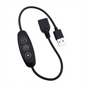 3KEY USB 5V 2A Manual Dimmer Switches for LED Lights