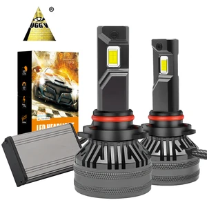 UGGV E22 6000K Car LED Headlight Bulb 1.5X Brighter Turbo Fan Smart Cooling 50000H Long Lifespan 18000 Lumens 24V Plug and Play