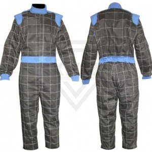 Premium Custom Auto Racing Suit Flame Retardant Go Kart Driving Overalls Waterproof Mechanical Workwear Uniform Manufacturer
