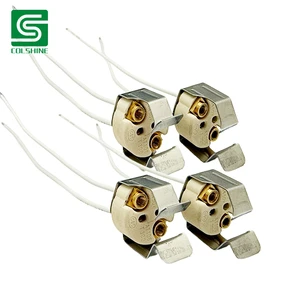 G5.3 Halogen Bulb Socket Ceramic Holder for MR16 Lamps