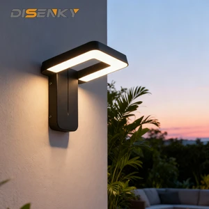 Waterproof LED Sensor Wall Light for Outdoor Use for Villa Doorpost Exterior Wall Garden Courtyard Balcony Doorway AC IP65