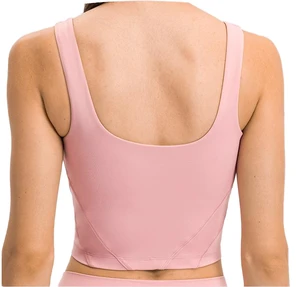 Medium Impact Sports Bra for Women Fitness Running Athletic Support