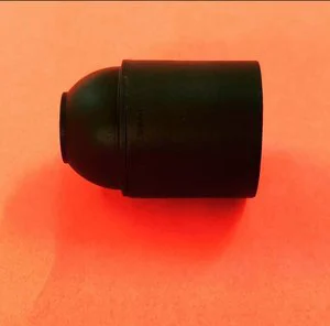 E27 Thermoplastic Eco-Friendly LED Lamp Bulb Socket with Shade Ring and Easy Installation for Indoor/Outdoor Use