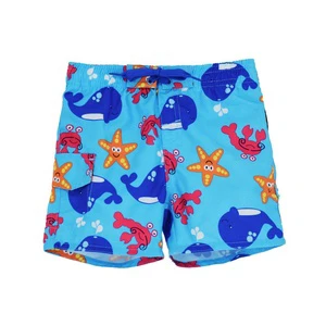 Polyester Fabric Digital Print Swim Trunks Men's Shorts Custom Style Beach Board Shorts Quick Dry Waterproof