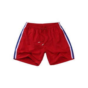 Best Selling Shark One Plus Men's Pure Polyester Waterproof Swim Trunks M-3XL Striped Beach Shorts