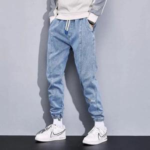 High-Quality Custom Fit Plus Size Jeans for Men Soft Cotton Elastic Denim