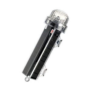 Solar Power Grid Lights Ship signal Flashing Buoy Light