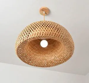 ECO-FRIENDLY BAMBOO LAMP for GREEN LIVING SPACES / HANDMADE ART / PREMIUM VALUE / MADE in VIETNAM