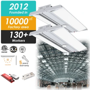 LED High Bay Light 250W 28,000LM 140LM/W Hanging Hook for Factory Warehouse