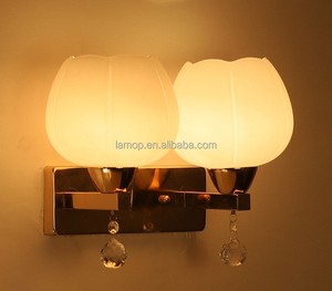 Modern Home Decor Glass Wall Lamp - Indoor Lighting for Corridor Staircase Bathroom Vanity
