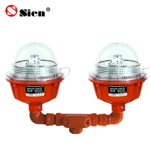 Double LED Standard With ICAO FAA Aviation Light For Tower Double Led Obstacle Light Led Aircraft Warning Light
