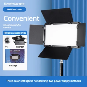 U800 Video Professional Photography Light With Mobile Phone Clip for Studio Photography YouTube Video Shooting
