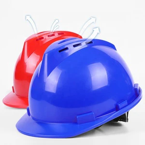 High Quality Plastic Industrial Work Safety Helmet Hard Hats Construction Safety Helmet
