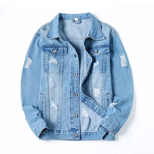 Men's Winter Denim Jacket Knitted Waterproof Windproof Breathable Eco-Friendly Reversible Front