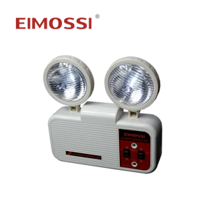 2*3W Plastic Twin LED Emergency Light with 1038 Rechargeable Battery Backup 1200mah Capacity Product Category Emergency Lights